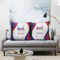 Haiti Football Les Grenadiers Personalized Pillow Cover Voodoo Veve Papa Legba - Wonder Print Shop