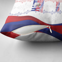 Haiti Football Les Grenadiers Personalized Pillow Cover Voodoo Veve Papa Legba - Wonder Print Shop
