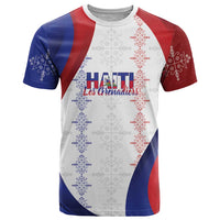 Haiti Football Les Grenadiers Personalized T Shirt Voodoo Veve Papa Legba - Wonder Print Shop