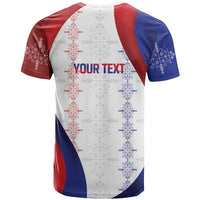 Haiti Football Les Grenadiers Personalized T Shirt Voodoo Veve Papa Legba - Wonder Print Shop