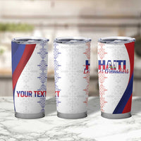 Haiti Football Les Grenadiers Personalized Tumbler Cup Voodoo Veve Papa Legba - Wonder Print Shop