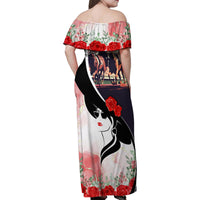 Kentucky Horse Racing Family Matching Off Shoulder Maxi Dress and Hawaiian Shirt Derby Hat LT7 - Wonder Print Shop