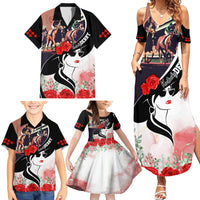 Kentucky Horse Racing Family Matching Summer Maxi Dress and Hawaiian Shirt Derby Hat - Wonder Print Shop