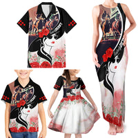 Kentucky Horse Racing Family Matching Tank Maxi Dress and Hawaiian Shirt Derby Hat - Wonder Print Shop