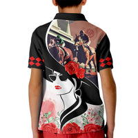 Kentucky Horse Racing Kid Polo Shirt Derby Hat - Wonder Print Shop