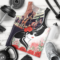 Kentucky Horse Racing Men Tank Top Derby Hat - Wonder Print Shop