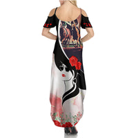 Kentucky Horse Racing Summer Maxi Dress Derby Hat - Wonder Print Shop