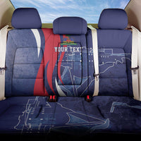 Personalized Haiti Citadelle Laferrière Back Car Seat Cover Grunge Style