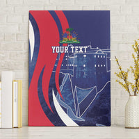 Personalized Haiti Citadelle Laferrière Canvas Wall Art Grunge Style