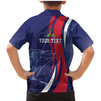 Personalized Haiti Citadelle Laferrière Family Matching Mermaid Dress and Hawaiian Shirt Grunge Style