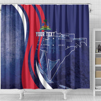Personalized Haiti Citadelle Laferrière Shower Curtain Grunge Style