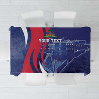Personalized Haiti Citadelle Laferrière Tablecloth Grunge Style