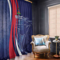 Personalized Haiti Citadelle Laferrière Window Curtain Grunge Style