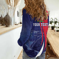 Personalized Haiti Citadelle Laferrière Women Casual Shirt Grunge Style