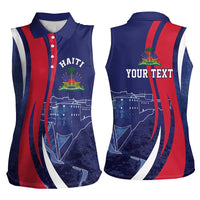Personalized Haiti Citadelle Laferrière Women Sleeveless Polo Shirt Grunge Style