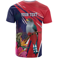 Haiti Personalized T Shirt Hispaniolan Trogon Tropical Vibes