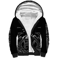 New Zealand Sherpa Hoodie Maori Te Iwa o Matariki - Wonder Print Shop