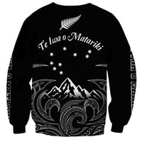New Zealand Sweatshirt Maori Te Iwa o Matariki - Wonder Print Shop