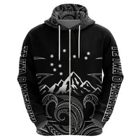 Personalised New Zealand Hoodie Maori Te Iwa o Matariki - Wonder Print Shop