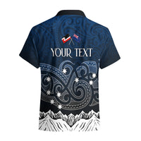 Personalised New Zealand Hawaiian Shirt Matariki Maori Patterns - Gradient - Wonder Print Shop