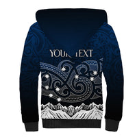Peronsalised New Zealand Sherpa Hoodie Matariki Maori Patterns - Gradient - Wonder Print Shop
