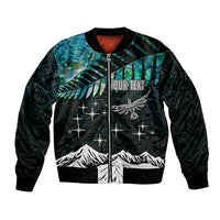 Personalised Maori New Year Bomber Jacket Matariki Mix Paua Shell LT7 - Wonder Print Shop