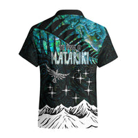 Personalised Maori New Year Hawaiian Shirt Matariki Mix Paua Shell - Wonder Print Shop