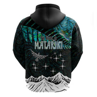 Personalised Maori New Year Hoodie Matariki Mix Paua Shell - Wonder Print Shop