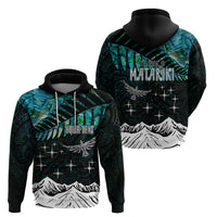 Personalised Maori New Year Hoodie Matariki Mix Paua Shell - Wonder Print Shop