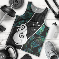 peronsalised-new-zealand-men-tank-top-paua-shell-maori-manaia-with-silver-ferns