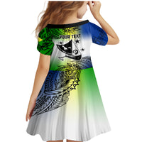 Personalised Malampa Day Family Matching Mermaid Dress and Hawaiian Shirt Malampa Emblem Gradient Style LT7 - Wonder Print Shop