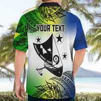 Personalised Malampa Day Hawaiian Shirt Malampa Emblem Gradient Style - Wonder Print Shop