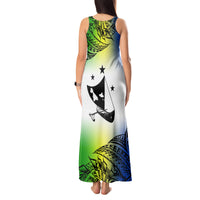 Personalised Malampa Day Tank Maxi Dress Malampa Emblem Gradient Style - Wonder Print Shop