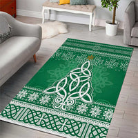 Christmas Ireland Celtic Area Rug Special Xmas Tree - Wonder Print Shop