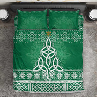 Christmas Ireland Celtic Bedding Set Special Xmas Tree - Wonder Print Shop