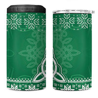 Christmas Ireland Celtic 4 in 1 Can Cooler Tumbler Special Xmas Tree - Wonder Print Shop