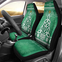 Christmas Ireland Celtic Car Seat Cover Special Xmas Tree - Wonder Print Shop