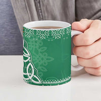 Christmas Ireland Celtic Ceramic Mug Special Xmas Tree - Wonder Print Shop