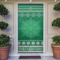 Christmas Ireland Celtic Door Cover Special Xmas Tree - Wonder Print Shop