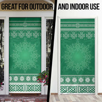 Christmas Ireland Celtic Door Cover Special Xmas Tree - Wonder Print Shop