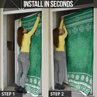 Christmas Ireland Celtic Door Cover Special Xmas Tree - Wonder Print Shop