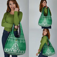 Christmas Ireland Celtic Grocery Bag Special Xmas Tree - Wonder Print Shop