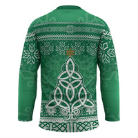 Christmas Ireland Celtic Hockey Jersey Special Xmas Tree - Wonder Print Shop