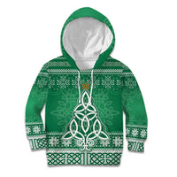Christmas Ireland Celtic Kid Hoodie Special Xmas Tree - Wonder Print Shop