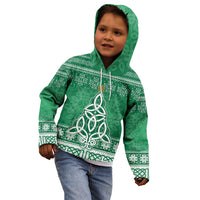 Christmas Ireland Celtic Kid Hoodie Special Xmas Tree - Wonder Print Shop