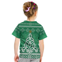 Christmas Ireland Celtic Kid T Shirt Special Xmas Tree - Wonder Print Shop