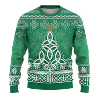 Christmas Ireland Celtic Ugly Christmas Sweater Special Xmas Tree - Wonder Print Shop