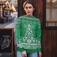 Christmas Ireland Celtic Ugly Christmas Sweater Special Xmas Tree - Wonder Print Shop