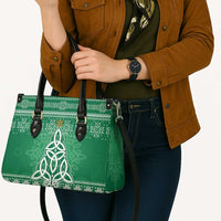 Christmas Ireland Celtic Leather Bag Special Xmas Tree - Wonder Print Shop