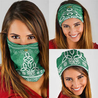 Christmas Ireland Celtic Neck Gaiter Special Xmas Tree - Wonder Print Shop